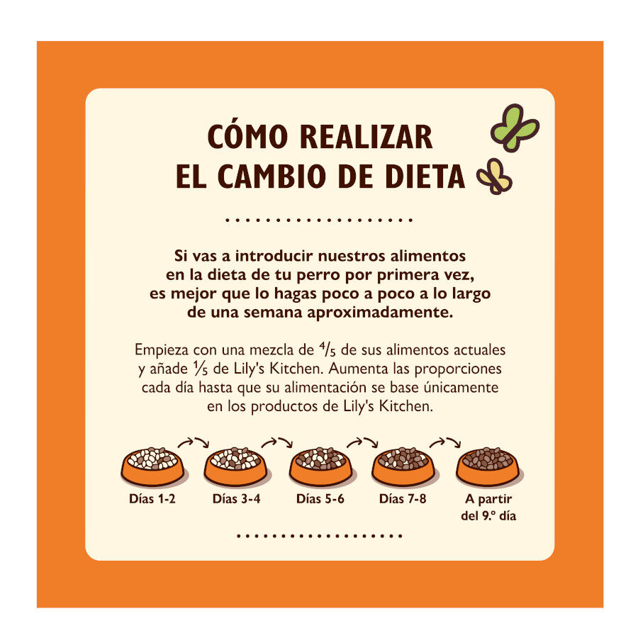 Lily&#039;s Kitchen Organic pollo tarrina para perros thumbnail