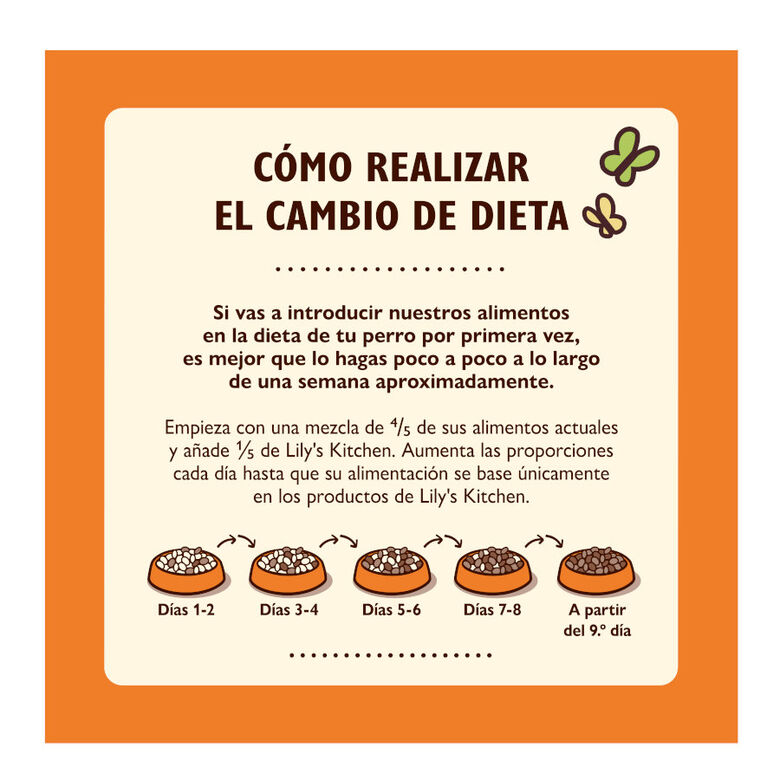 Lily&#039;s Kitchen Organic pollo tarrina para perros thumbnail