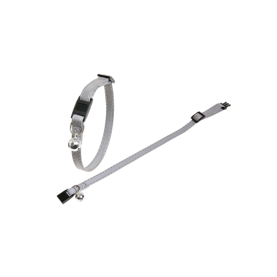 Flamingo Collar Gris para gatos, , large Imagen numero 1