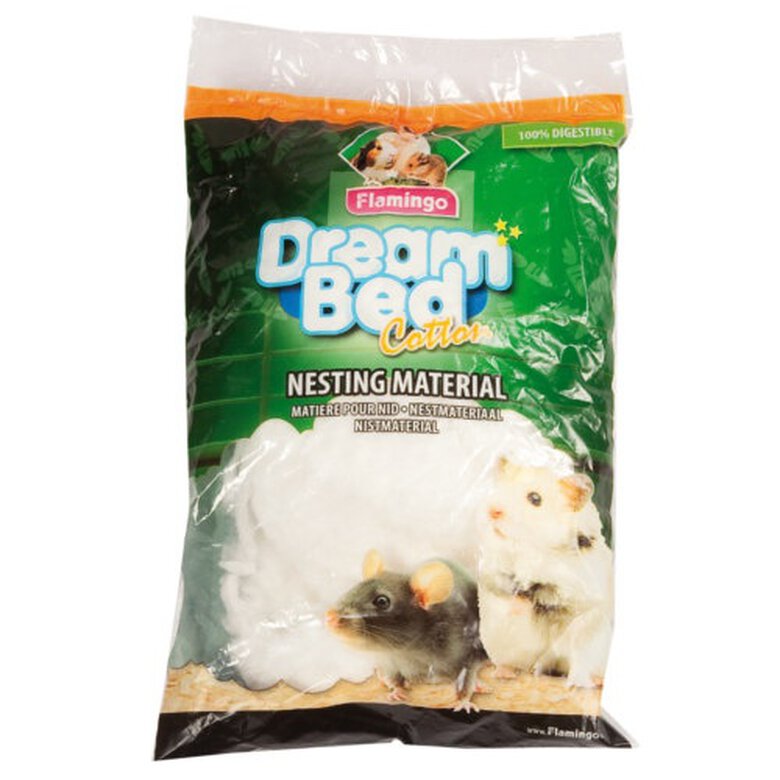 accesorio_roedor_flamingo_dream_bed_cotton_nido_FLA16801_M Imagen numero 1 Flamingo Dream Bed Cotton nido para roedores Imagen numero 1