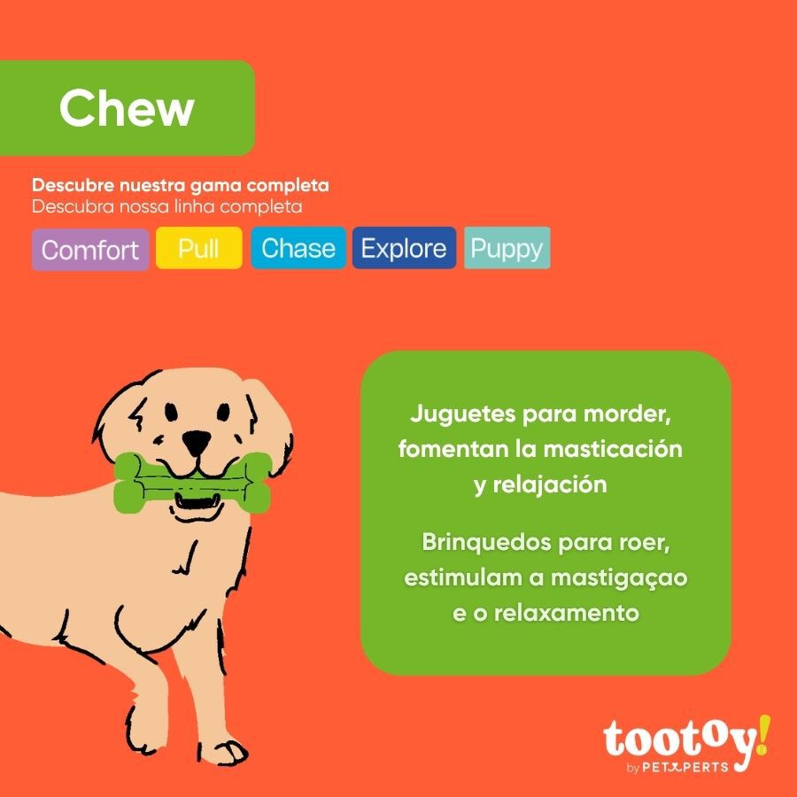 Tootoy! Chew Anillo Trenzado Juguete para perros, , large Imagen numero 5