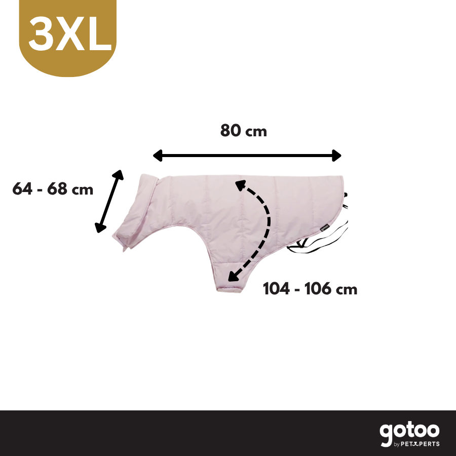 Gotoo Abrigo Lila para perros, , large Imagen numero 4