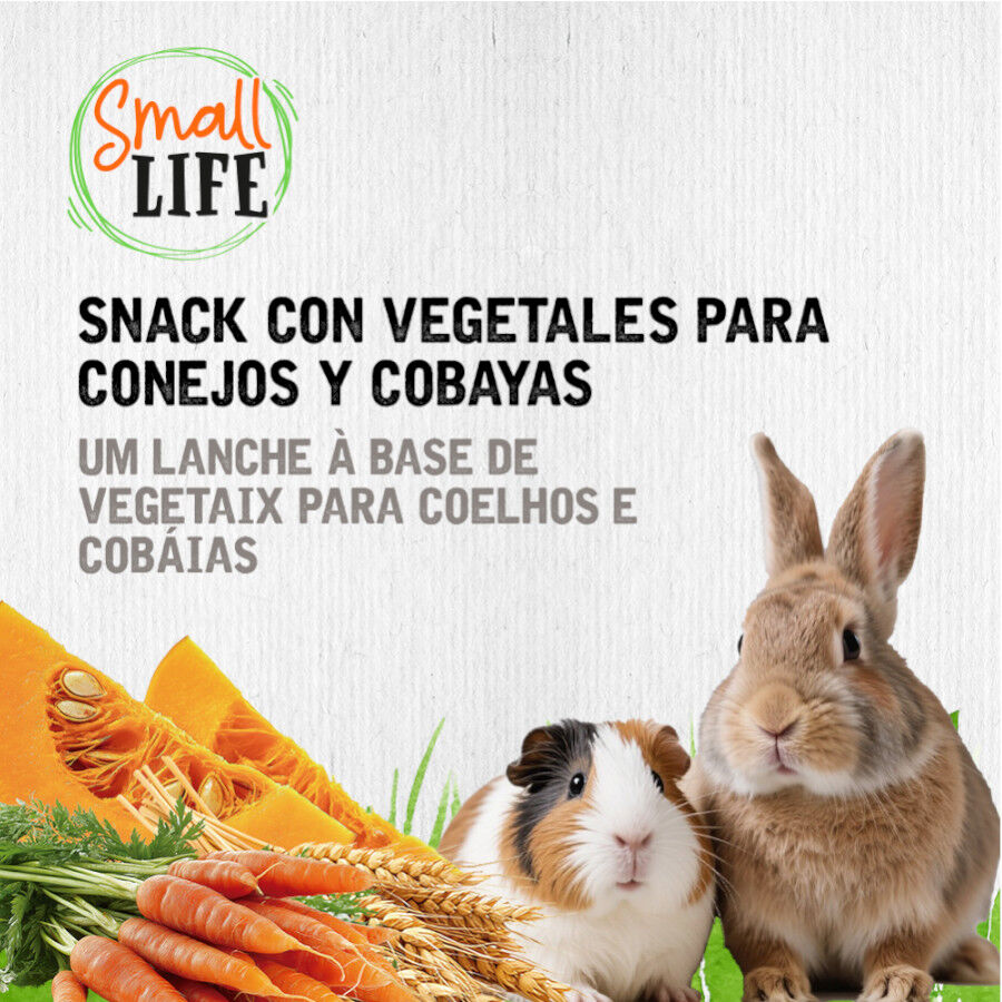 2 barritas Small Life Barritas Snack con Vegetales para conejos y cobayas, , large Imagen numero 4