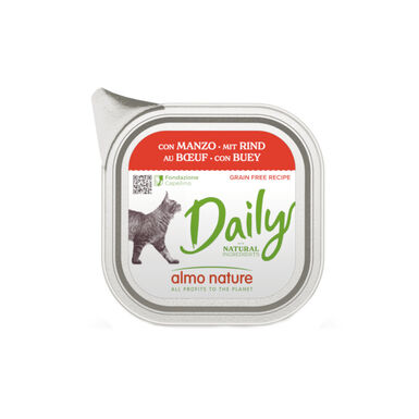 Almo Nature Daily Grain Free Ternera para gatos