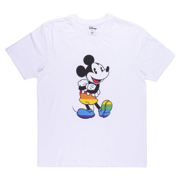 Disney Pride Camiseta de manga corta blanca para humanos