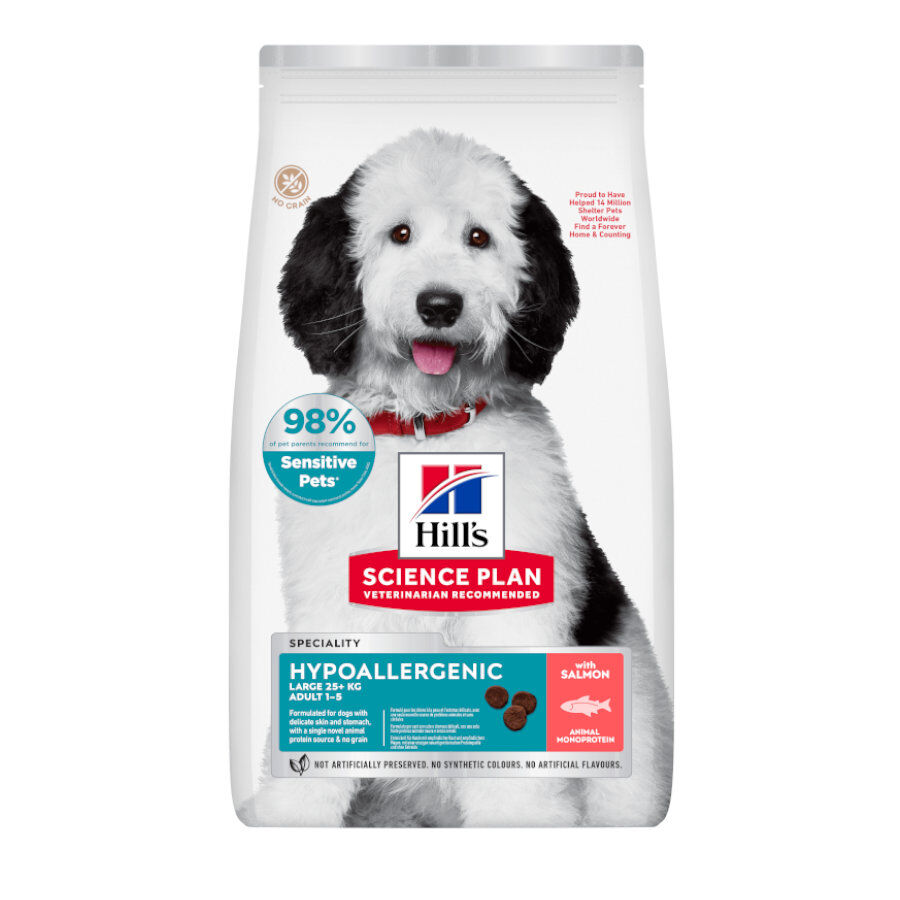 14 kg Hill's Science Plan Hipoalerg&eacute;nico Large Salm&oacute;n pienso para perros, , large Imagen numero 1
