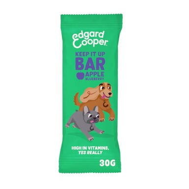 Edgard & Cooper Barritas de Manzana y Arándanos snack para perros