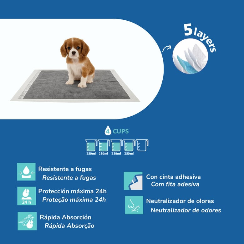 Nice Care Empapadores Carbon para perros,  Imagen numero 2 Nice Care Empapadores Carbon para perros, , large Imagen numero 2