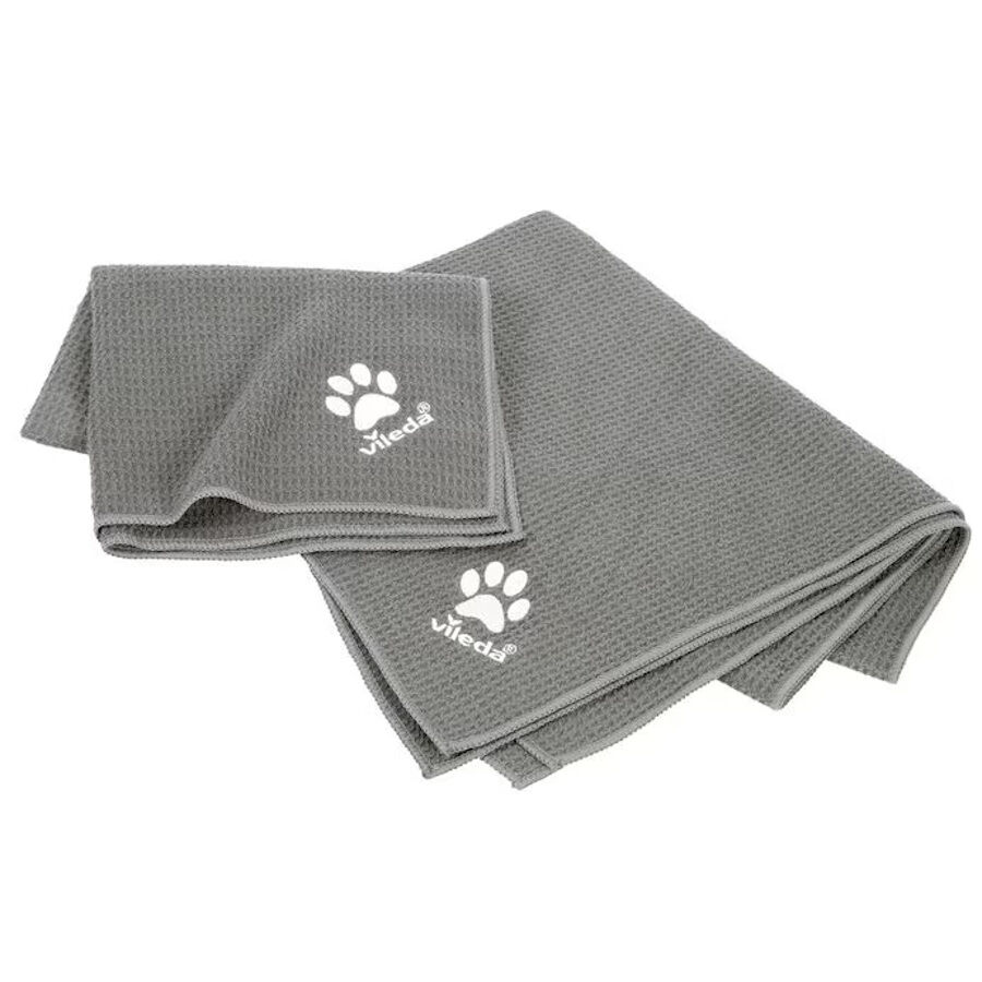 Vileda Pet Pro Toalla de Microfibra Gris para perros, , large Imagen numero 3