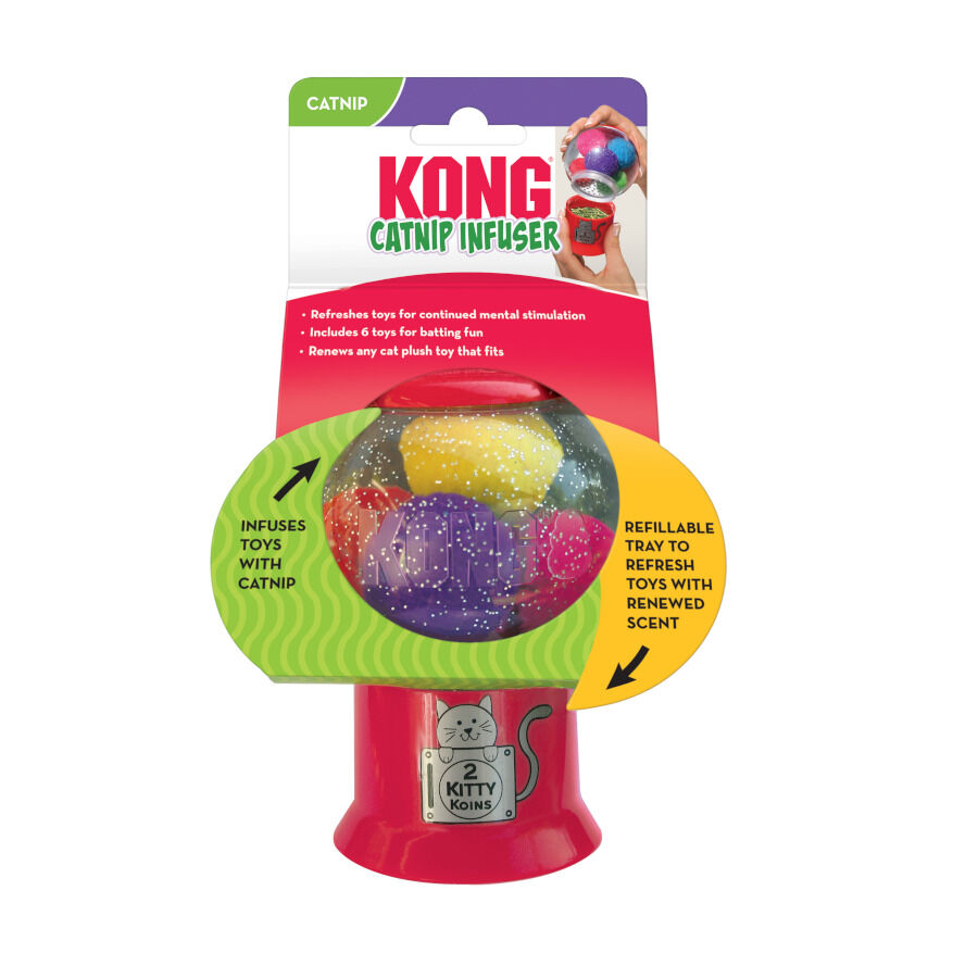 Kong Catnip Infusor con Pelotas para gatos, , large Imagen numero 3