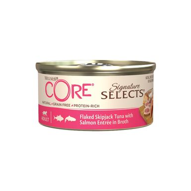 Wellness Core Flaked Salmón lata para gatos