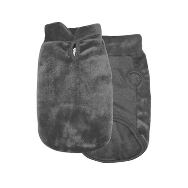 Outech Polar Abrigo Gris Oscuro para perros