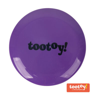 Tootoy! Flying disc Purple Frisbee Morado para perros