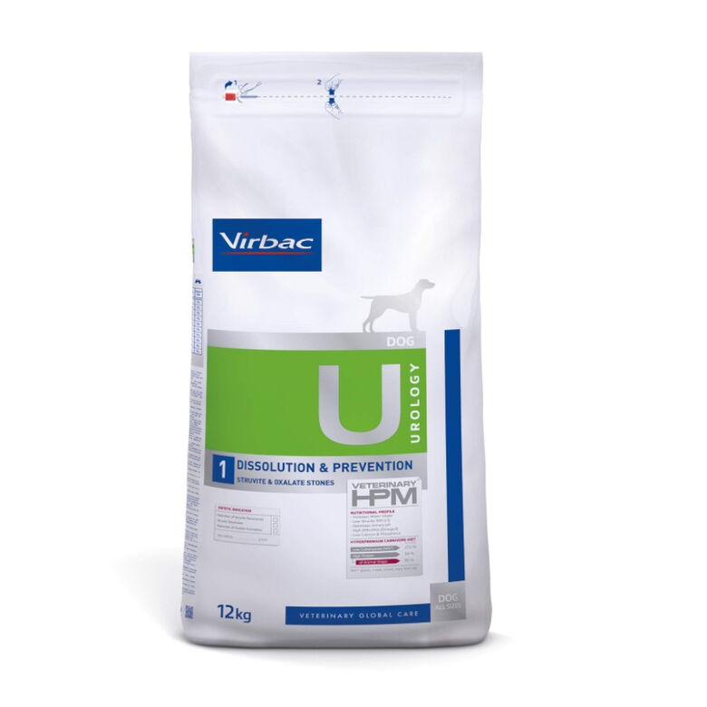 Virbac Urology Dissolution Prevention HPM Pienso para perros