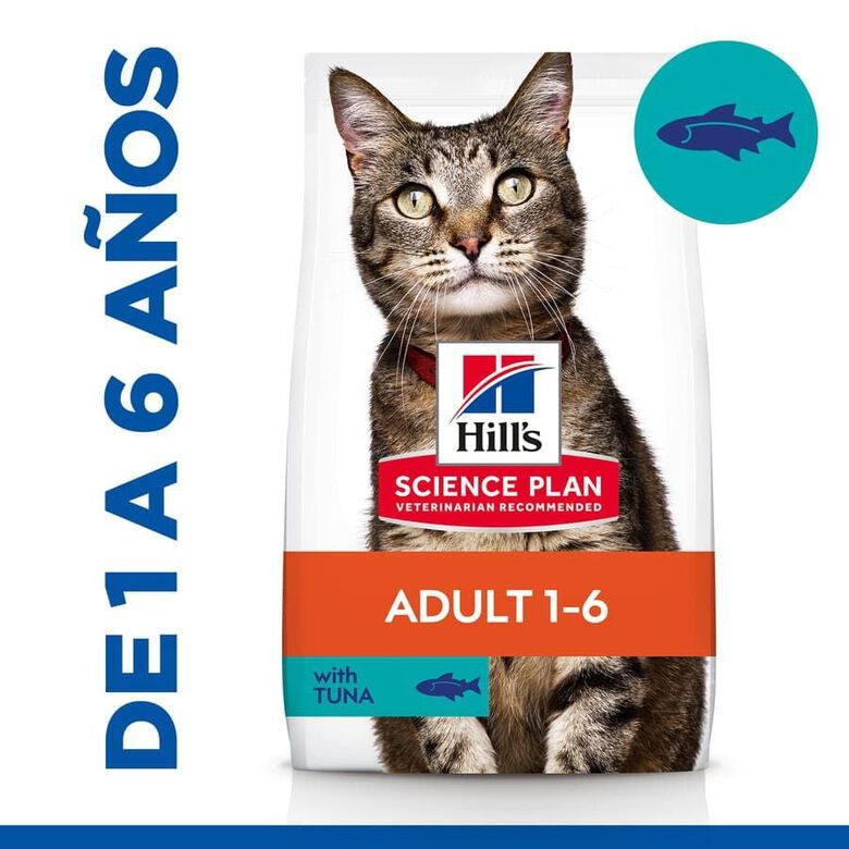Hill&#039;s Science Plan Adult Atún pienso para gatos thumbnail