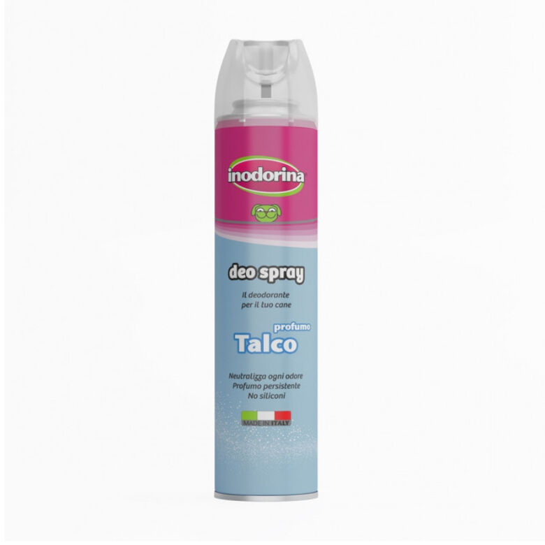Inodorina Talco Spray Desodorante para perros