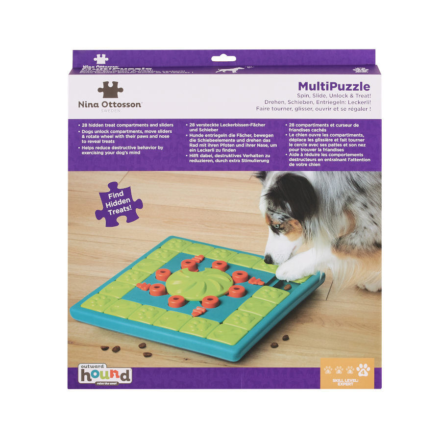 Outward Hound Multi Puzzle de Inteligencia para perros Kiwoko