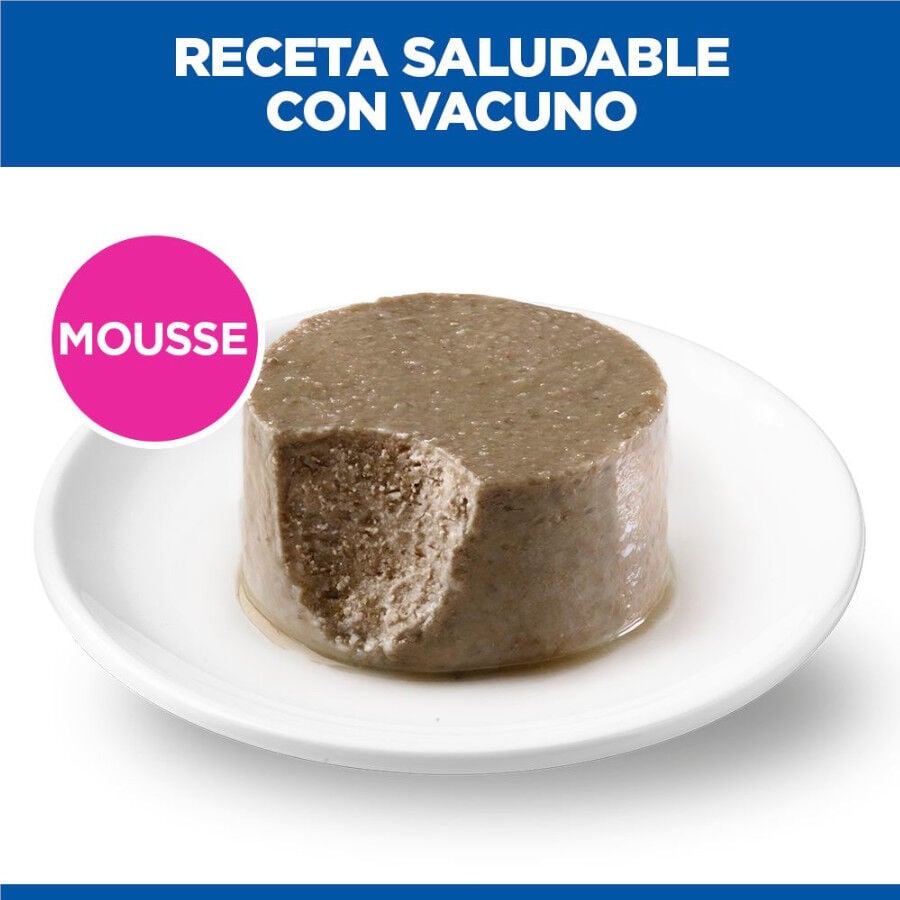 Hill&#039;s Science Plan Mature Adult Small y Mini Mousse de Ternera lata para perros thumbnail
