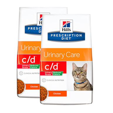 Hill's Prescription Diet Urinary Care Pollo pienso para gatos - 2x8 kg Pack Ahorro