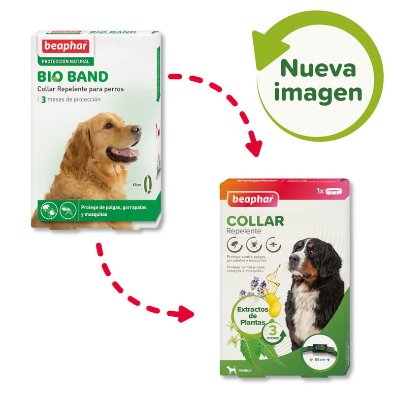 Beaphar Bio Band Collar Repelente para perros, , large image number null