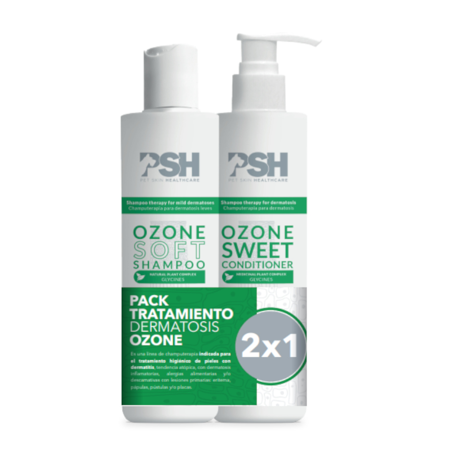 PSH Ozone Champ&uacute; y Acondicionador para perros y gatos - Pack, , large Imagen numero 1