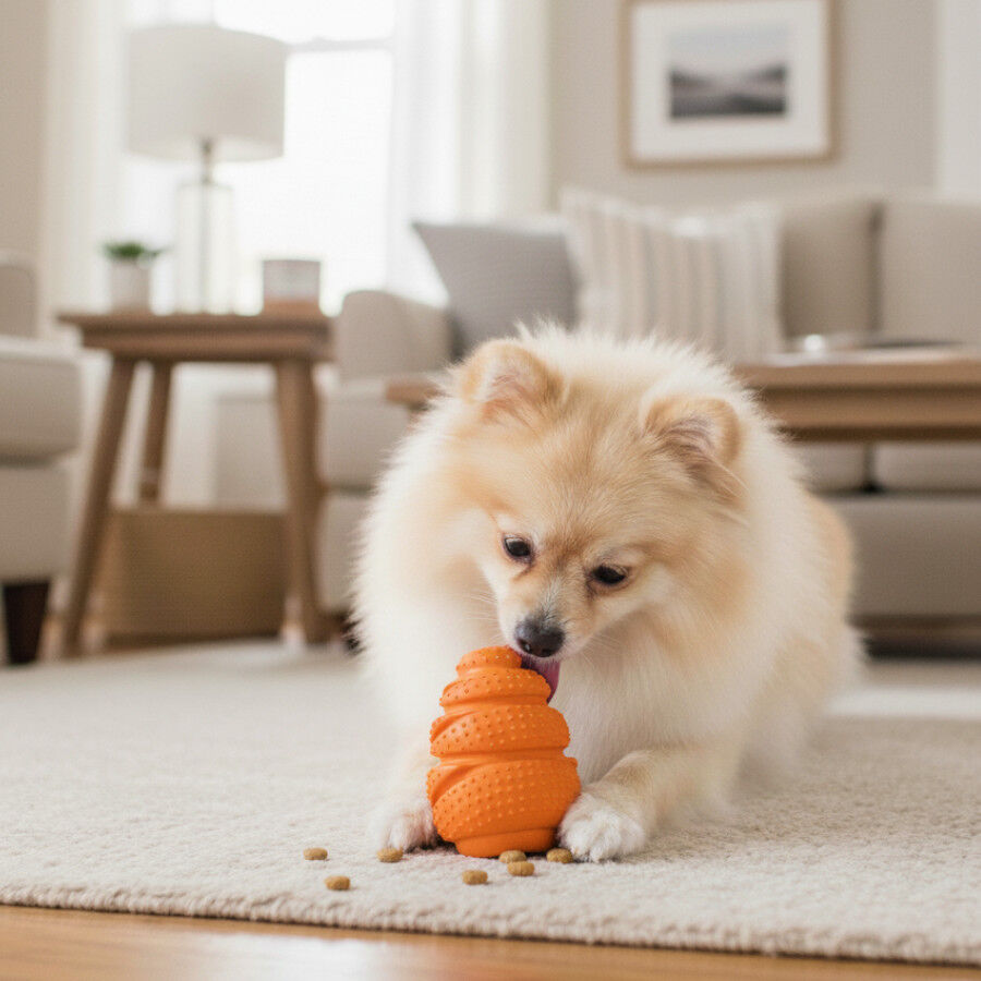 Tootoy! Portagolosinas de Goma Azul o Naranja para perros