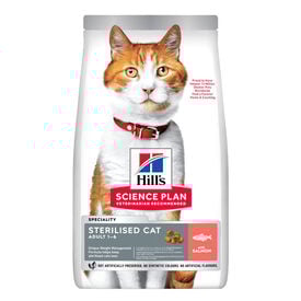 Hill's Science Plan Sterilised Adult Salmón pienso para gatos