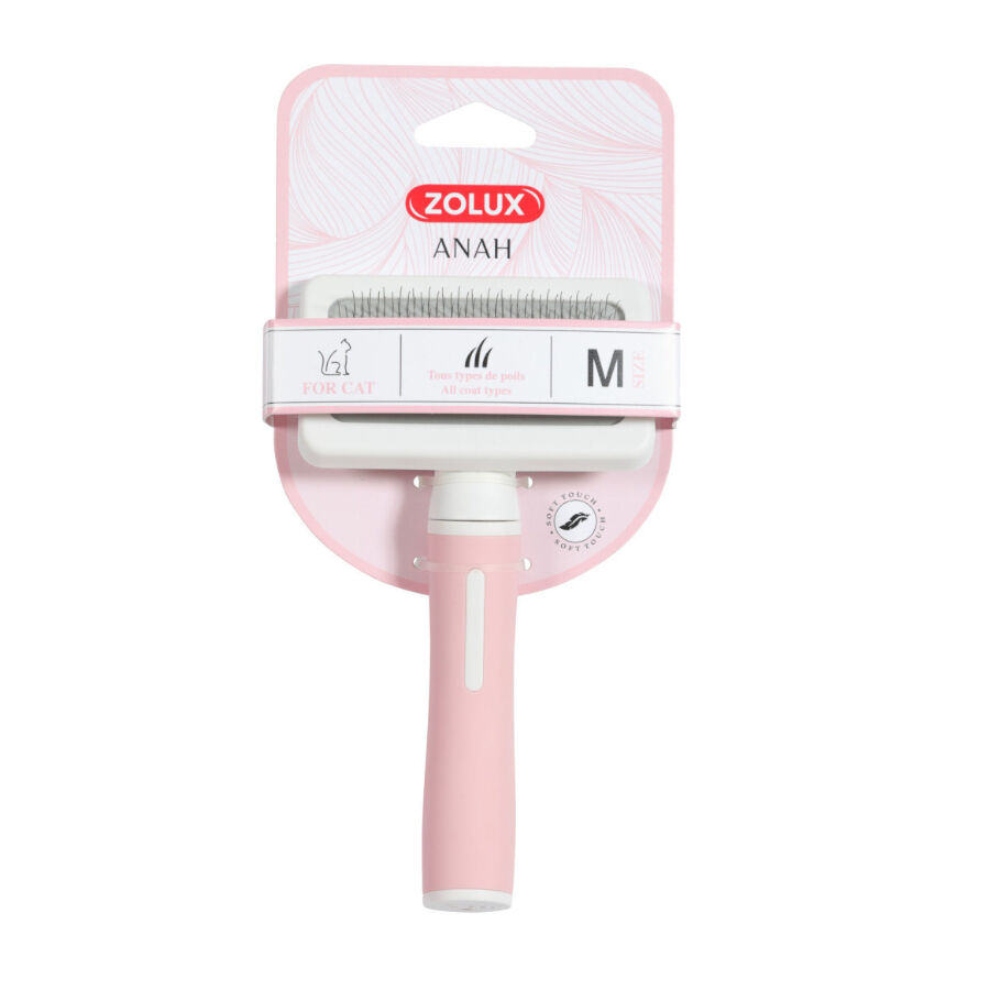 Zolux Anah Slicker Carda Suave para gatos thumbnail