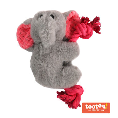 Tootoy! Comfort Climbing Elephant Cuddler peluche para perros