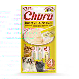 Churu Snack Cremoso de Pollo y Queso para gatos