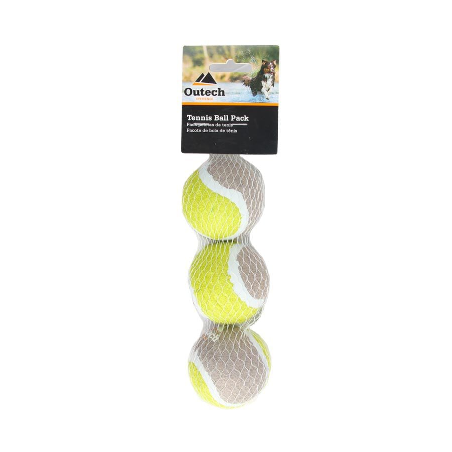 Pack x 3 pelotas de tenis Outech para perro Imagen numero 1