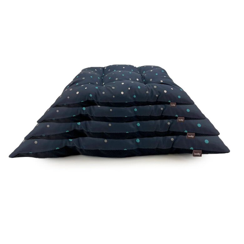 Leeby Cojín Acolchado Azul con Puntos para perros,  Imagen numero 1 Leeby Cojín Acolchado Azul con Puntos para perros, , large Imagen numero 1