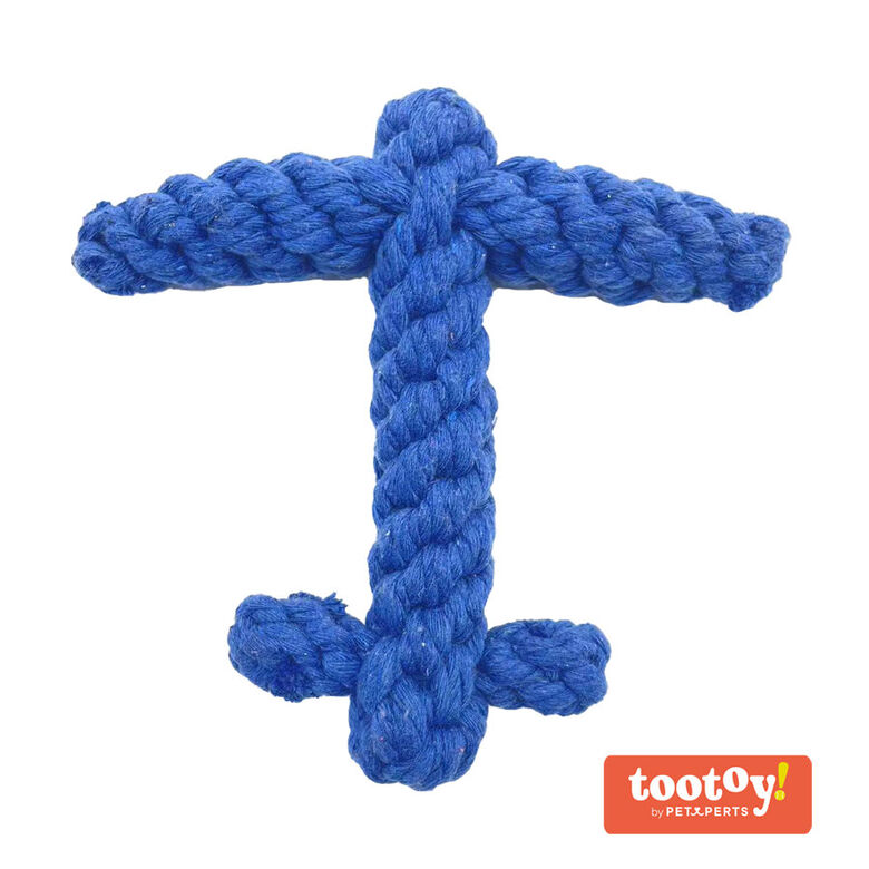 Tootoy! Comfort Anchor Rope juguete de cuerda para perros thumbnail
