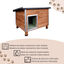 TK-Pet Nevada Caseta de Madera para perros, , large indicador imagen numero 3