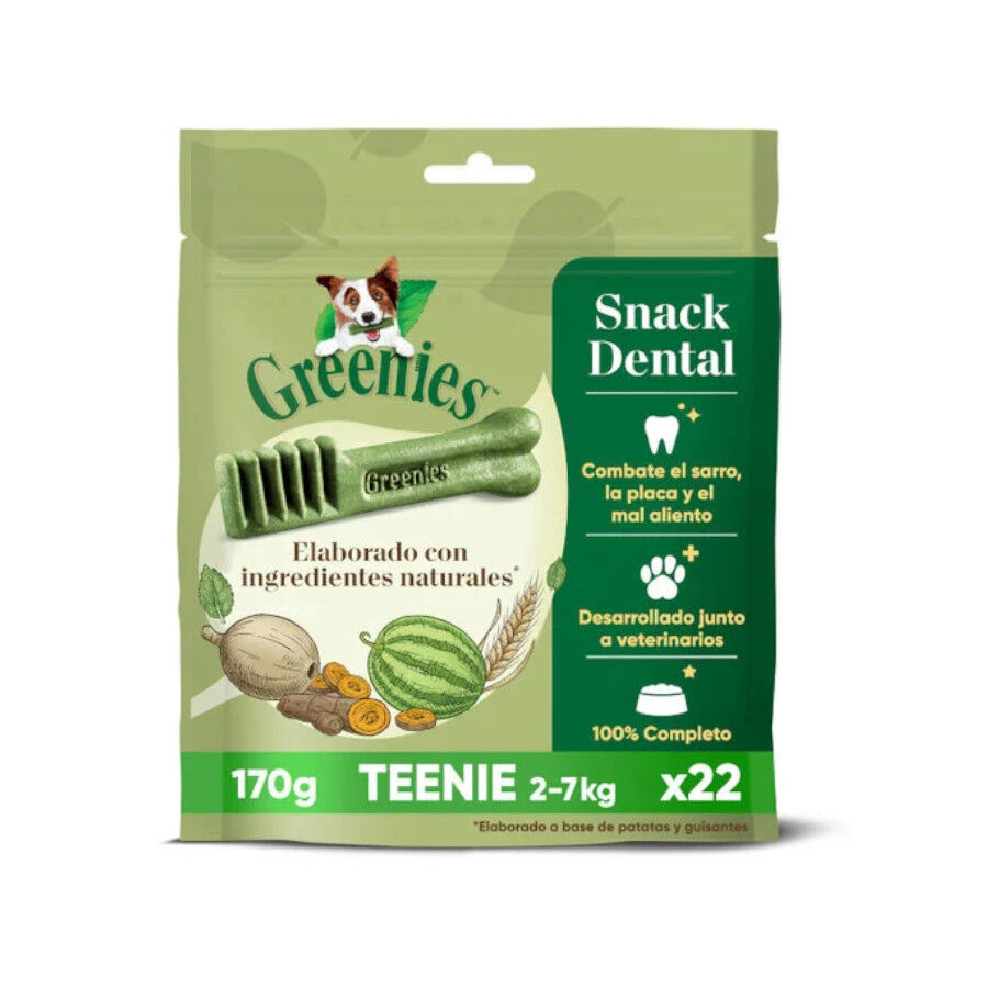 Greenies Teenie Snacks Dentales Naturales para perros toy