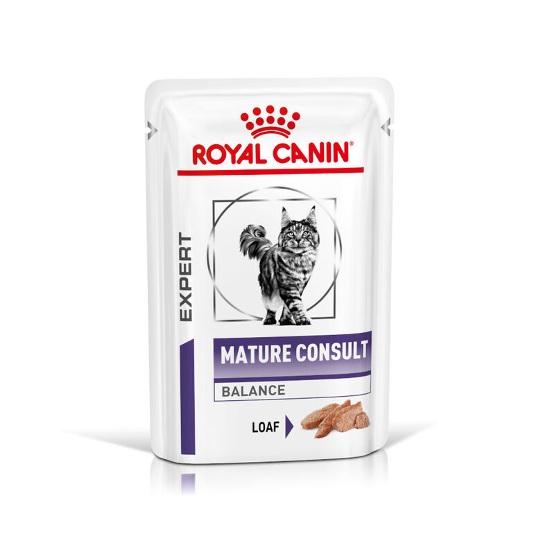 Royal Canin Mature Consult Balance Paté sobre para gatos thumbnail