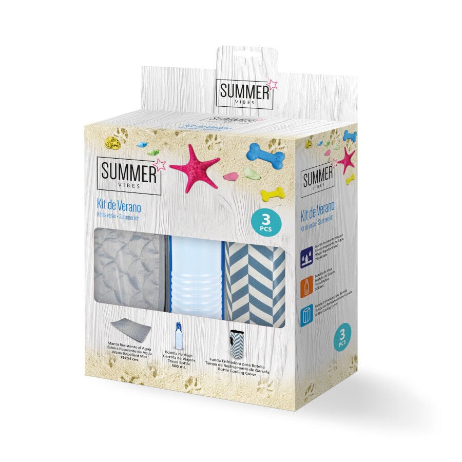 Summer Vibes Kit Refrescante de Viaje para perros thumbnail