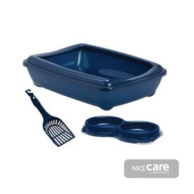 Nice Care Kit Azul para Gatos