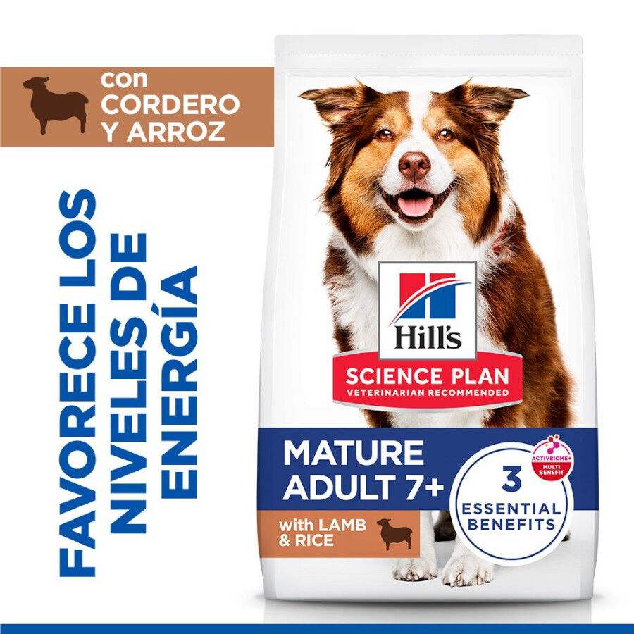 Hill&#039;s Science Plan Mature Adult Medium pienso cordero y arroz para perros de razas medianas thumbnail