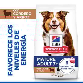 Hill's Science Plan Mature Adult Medium Cordero pienso para perros