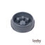 Leeby Comedero Antivoracidad Azul con Relieve de Huella para perros, , large indicador imagen numero 2