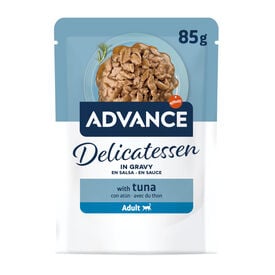 Advance Delicatessen At&uacute;n en Salsa Sobres para gatos