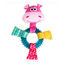 Tootoy! Chew Ring Hippo Multicolor Mordedor para cachorros, , large indicador imagen numero 2