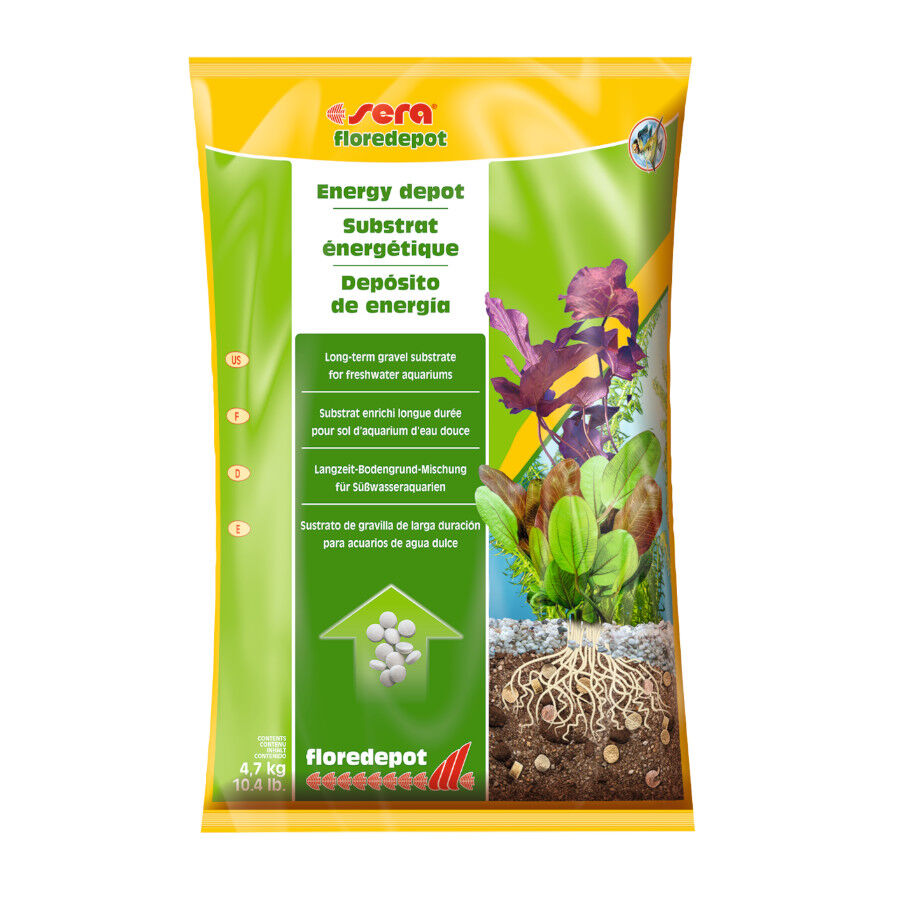 Sera Floredepot Sustrato para plantas de acuarios