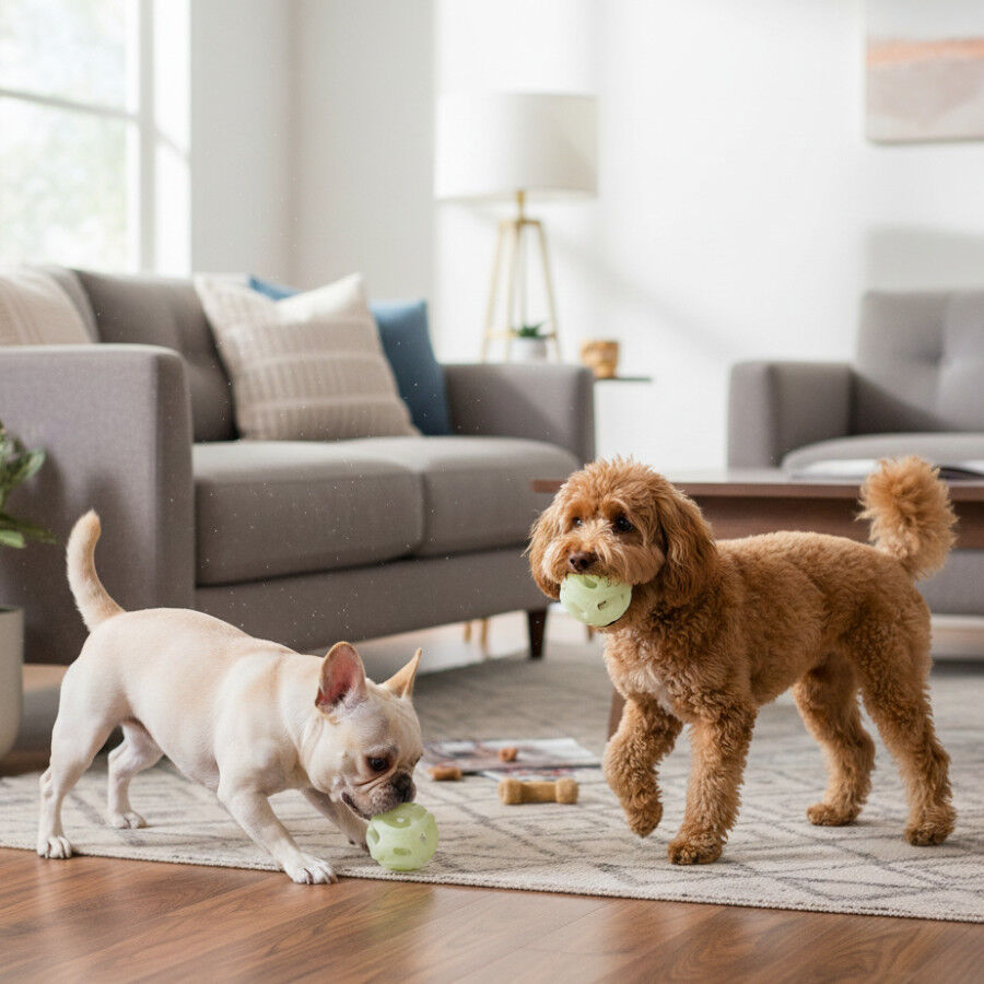 Chuckit! Pack de Pelotas de Goma Fluorescente para perros, , large Imagen numero 2