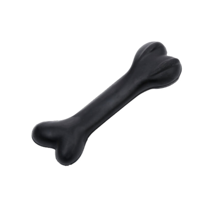 Wow Gum Hueso Negro de Goma Mordedor para perros, , large Imagen numero 1