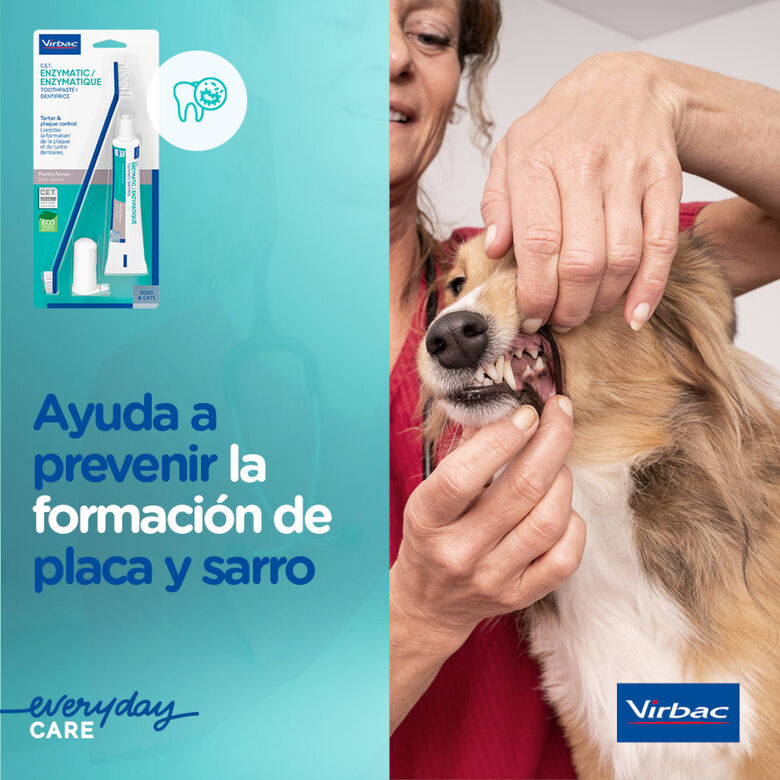 Virbac C.E.T Kit Dentífrico Enzimático para perros thumbnail