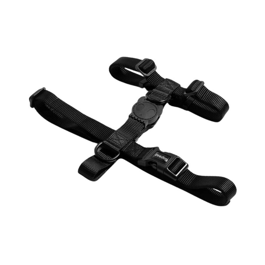 Zeedog Gotham Arnés Negro para perros thumbnail