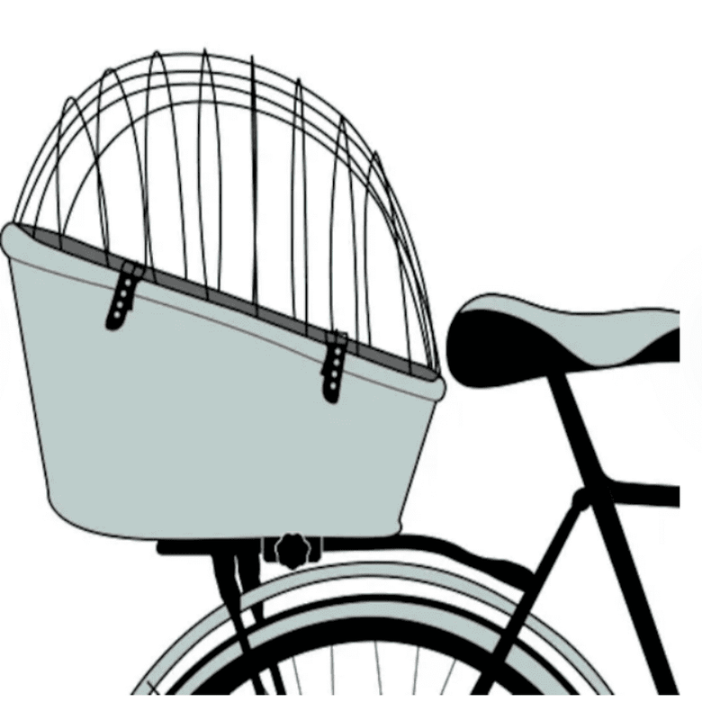 Karlie Cesta de Mimbre para bicicleta thumbnail
