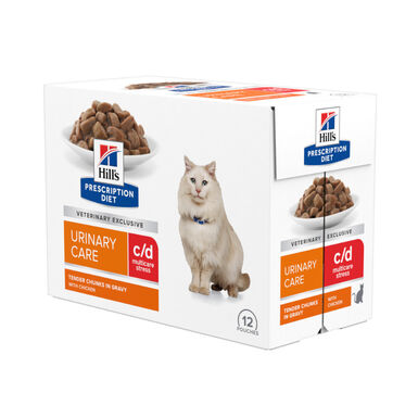 Hill's Prescription Diet Urinary Care c/d sobre para gatos